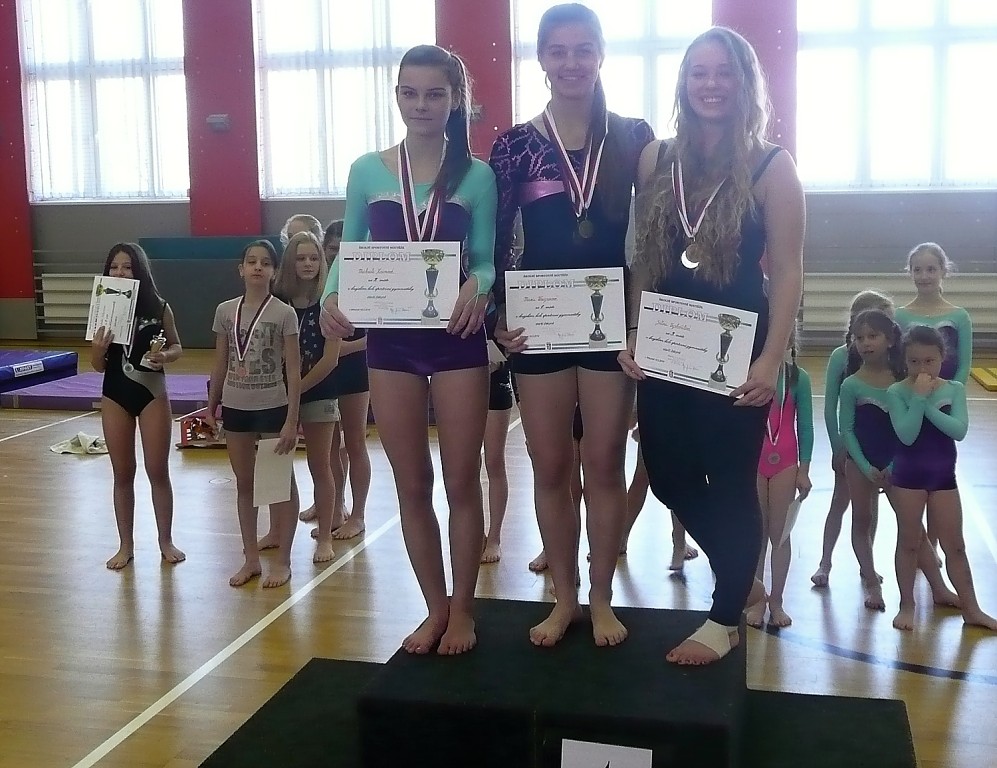 Sportovní gymnastika - březen 2016