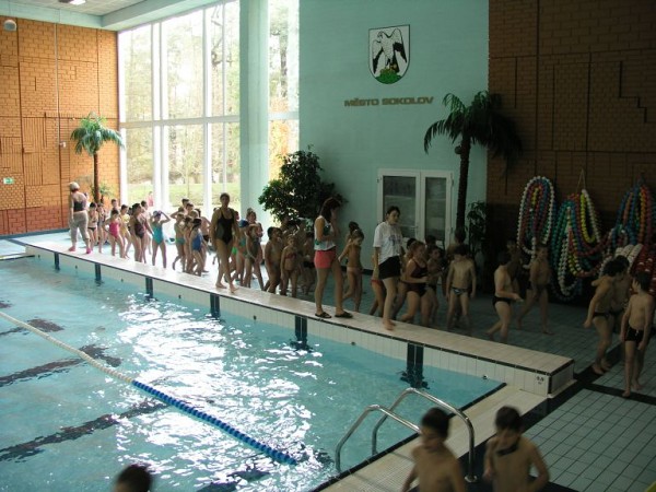 Plavání III.třídy školní rok 2007/2008