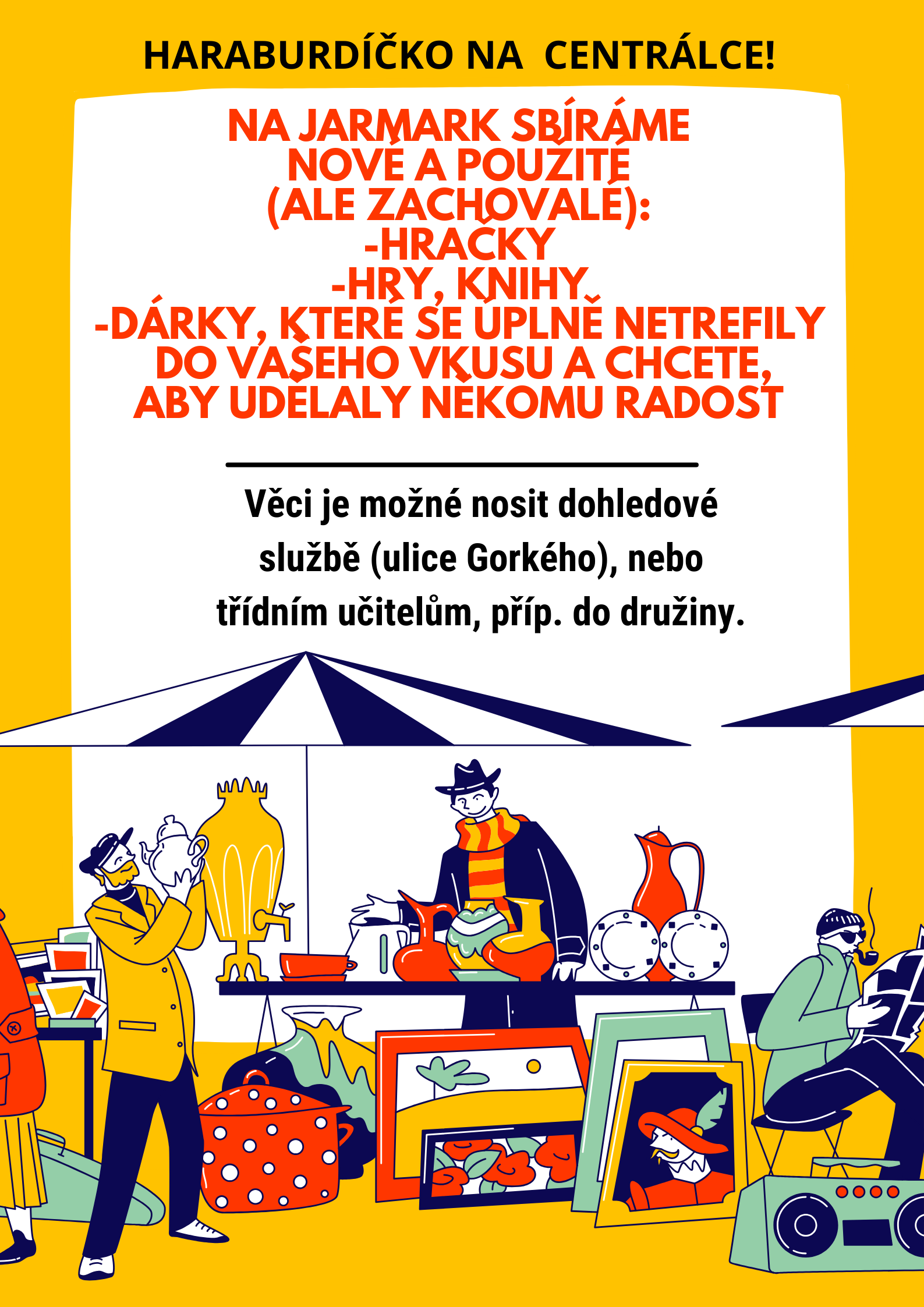 sbíráme nové a použité ale zachovalé 1